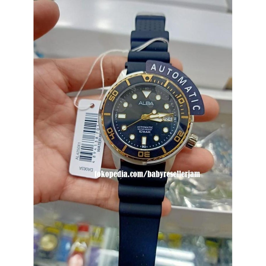 Tersedia Jam Tangan Alba Men Automatic AL4250 AL4250X1 Original