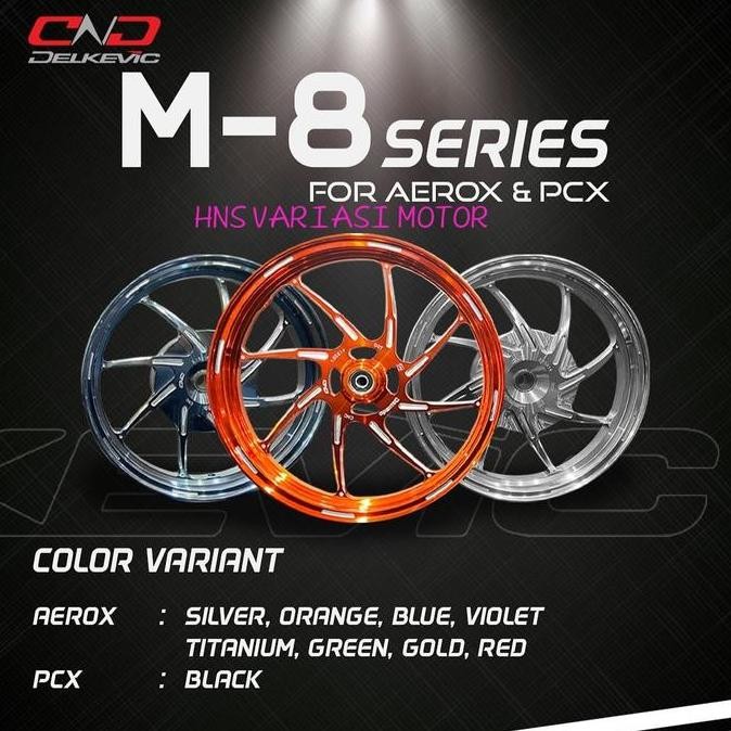 VELEG DND RACING M 8 STAR PCX 160 ABS PCX 160 CBS RING 14*185_14*215 DELKEVIC