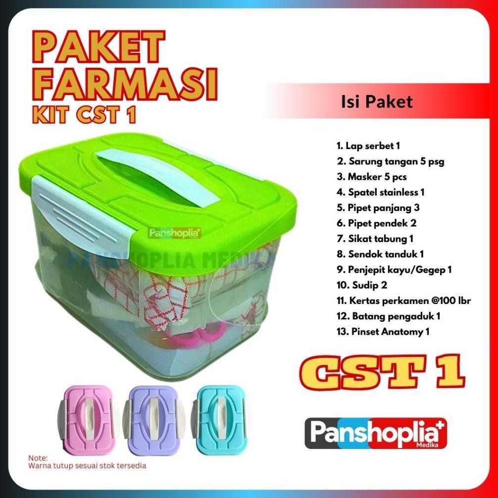 Promo 6.6 PAKET FARMASI KIT CST 1 | Alat Praktikum Farmasi | Toolkit Farmasi