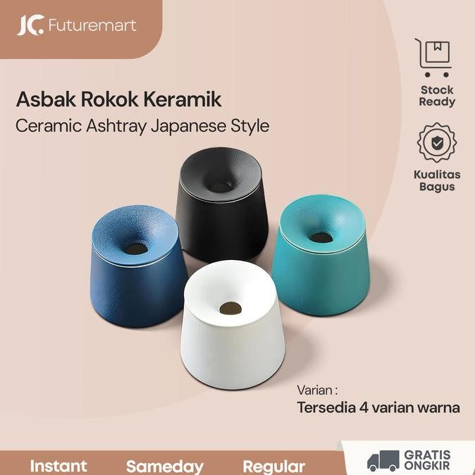 Asbak rokok Iqos keramik ceramic Ashtray Japanese style BBD-025 Diskon