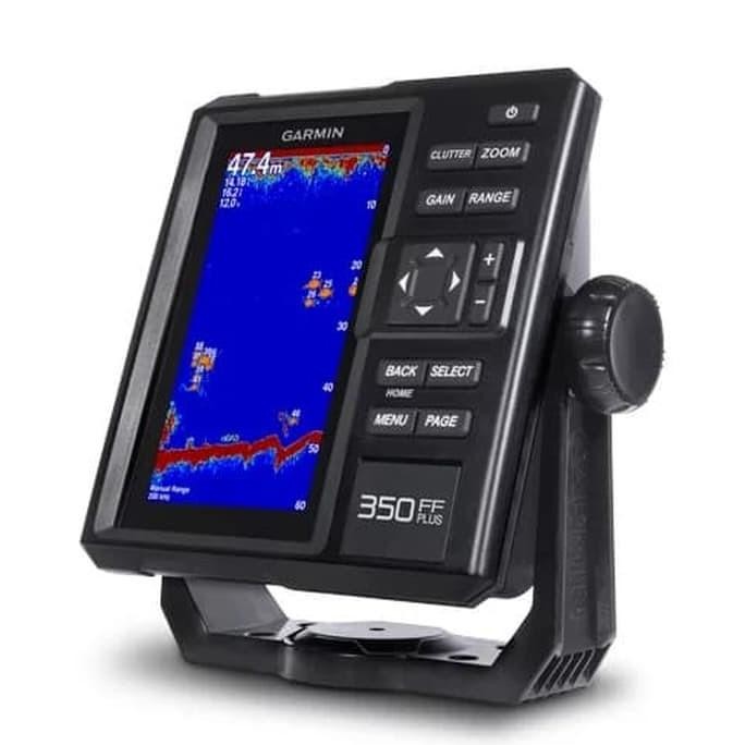 Garmin FF350Plus Fishfinder dan TM-XDCR Transom FF350 Plus Fish Finder