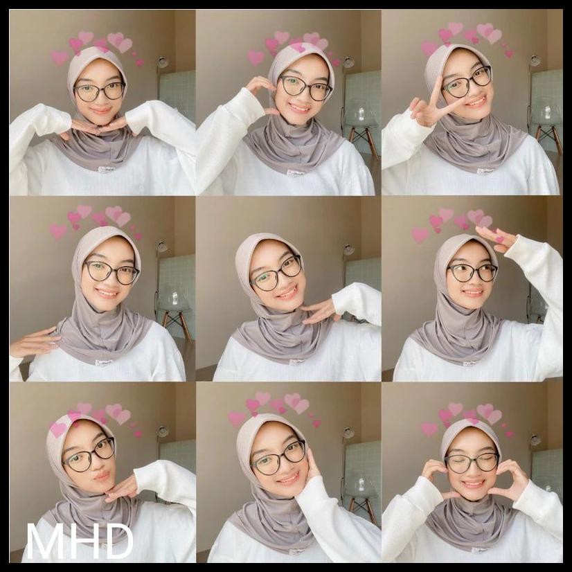 HIJAB SPORT BY SNADA/KERUDUNG BERGO INSTAN