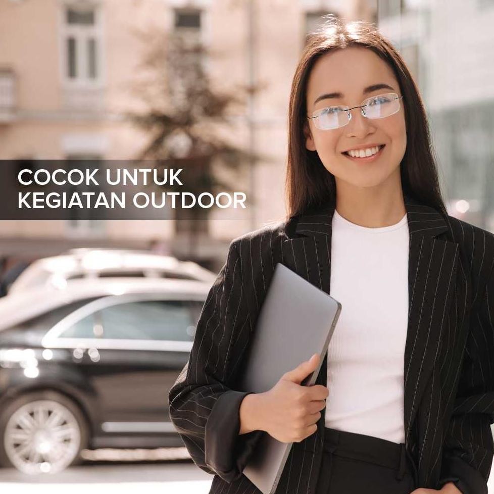 FONEX Frame Kacamata Frameless Ultra Light Rimless Titanium - JHY-295