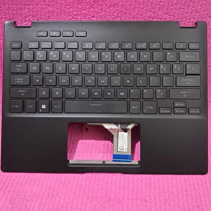 Frame Keyboard Asus Rog Flow Gv301 Rog Flow X13 Gv301 New Stok