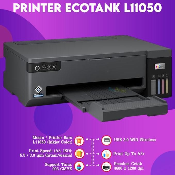 Printer Epson L1300 New Printer A3+ L 1300 Inktank Infus Pabrik New Stok
