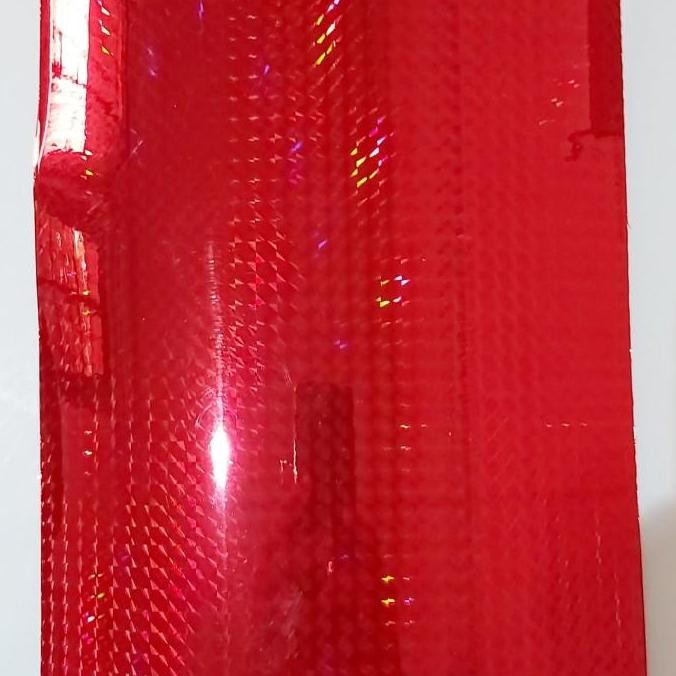 

Stiker Hologram Warna Merah Menyala Seri Urut Naik Rapih Cantik Semua Model Co