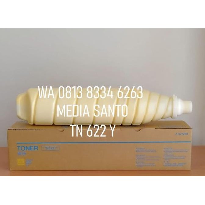 Toner Digital Printing Compatible Tn622 Y (Yellow) New Stok