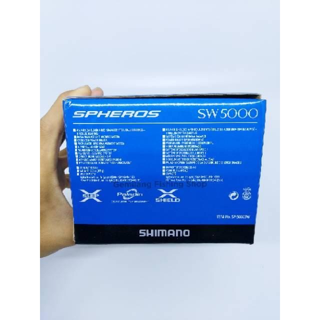 Reel Shimano Spheros Sw 5000 - Juragan Pancing Murah