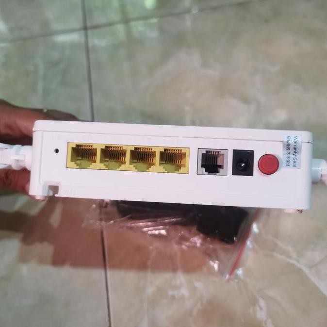 Modem Xpon Zte F663 F663Nv9 Bekas Tanpa Adaptor Bukan F663Nv3A Bridge New Stok