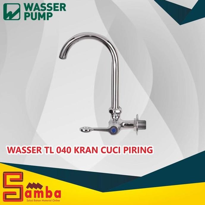 WASSER TL 040 KRAN CUCI PIRING|KRAN SINK WASSER TEMBOK TL-040BL
