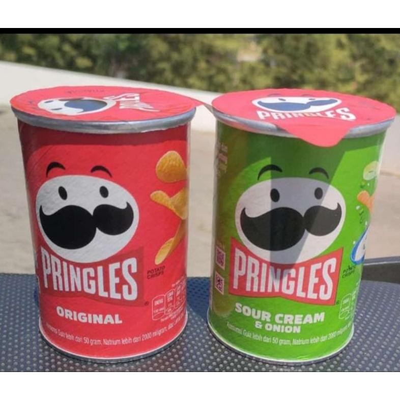 

PRINGLES MINI ORIGINAL 45gram 1karton isi 12