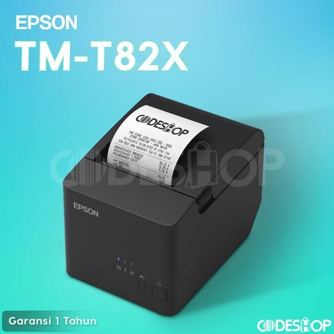 Mini Printer Epson Tm-T82 Usb/Lan/Serial/Paralel Rj11 Ke Printer Kasir New Stok