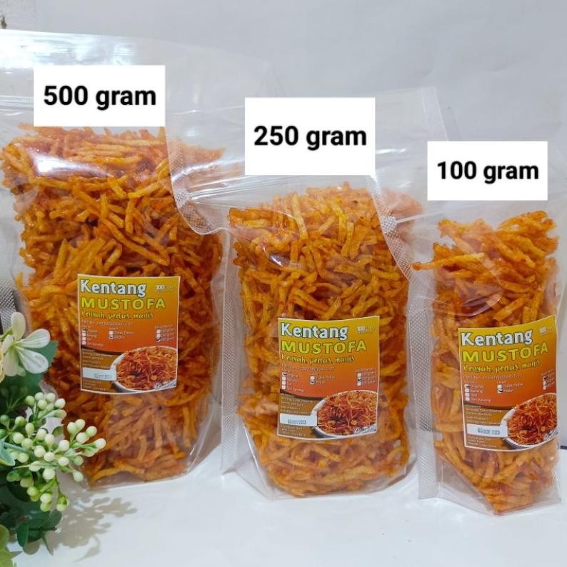 

Kentang Mustofa Renyah Pedas Manis 250 Gram Labib Food