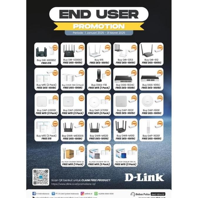 D-Link Dir-X3000Z Ax3000 Mesh Gigabit Wireless Router New Stok