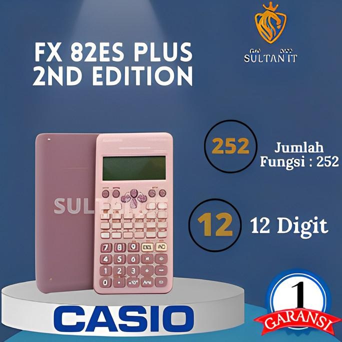 

Kalkulator Casio FX-82ES Plus 2nd Edition ORIGINAL , KALKULATOR CASIO FX 82CW