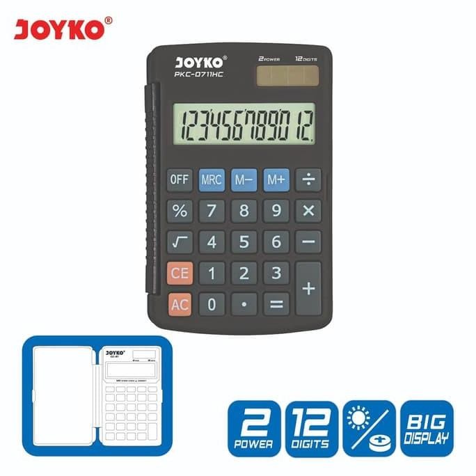 

Calculator / Kalkulator Joyko PKC-0711HC / 12 Digits SHABQ