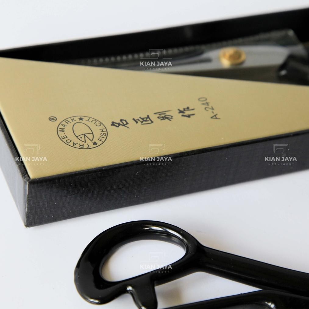 

Gunting Kain Fish Cut 11 inch / Gunting Potong Kain Merk Fishcut AAA ukuran 11 inch Cap Ikan