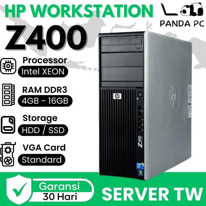 Server Hp Z400 Xeon | Pc Server Second Berkualitas - Workstation New Stok