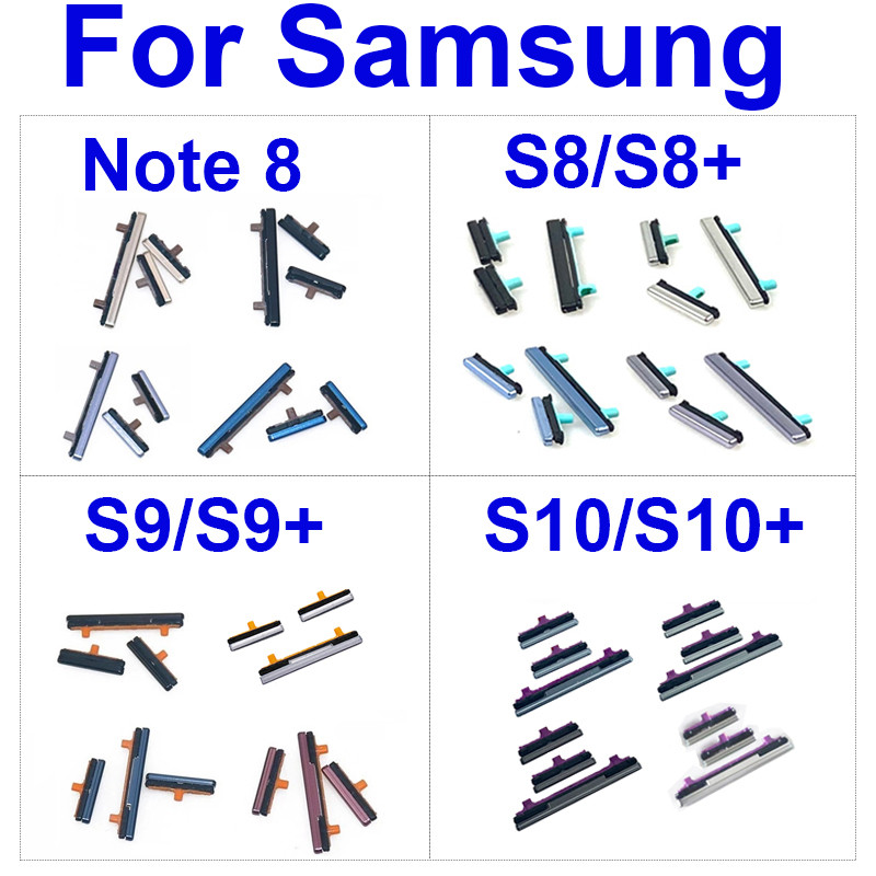 

Tombol bixby volume daya on-off untuk samsung galaxy s8 s9 s10 plus tombol tombol samping untuk suku