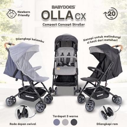 Stroller Babydoes Olla Olla+ Olla CX / Kereta Dorong Bayi Stroller Bayi AST