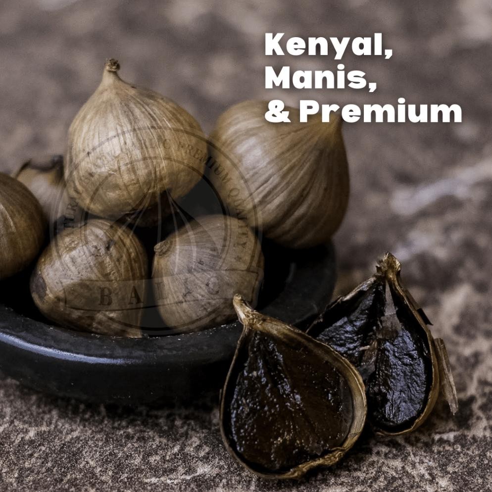 

BALIC SINGLE BLACK GARLIC (250 GRAM) / BAWANG HITAM TUNGGAL