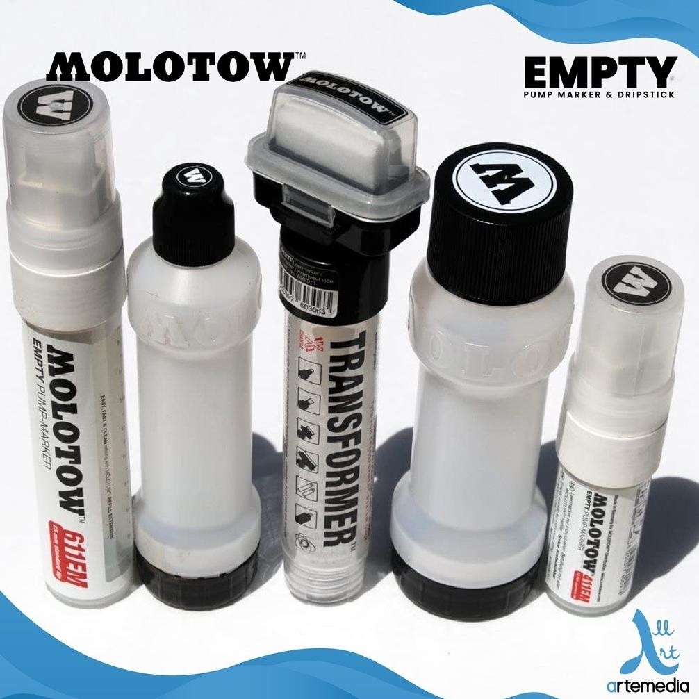 

Empty Pump Marker Molotow Botol Kosong Spidol