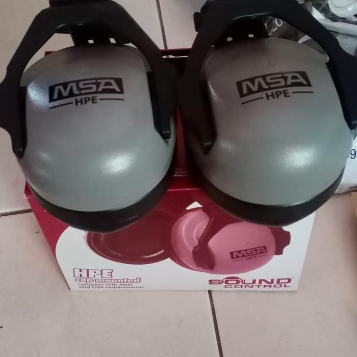 Earmuff Msa Cap Mounted Original Dan Terpercaya