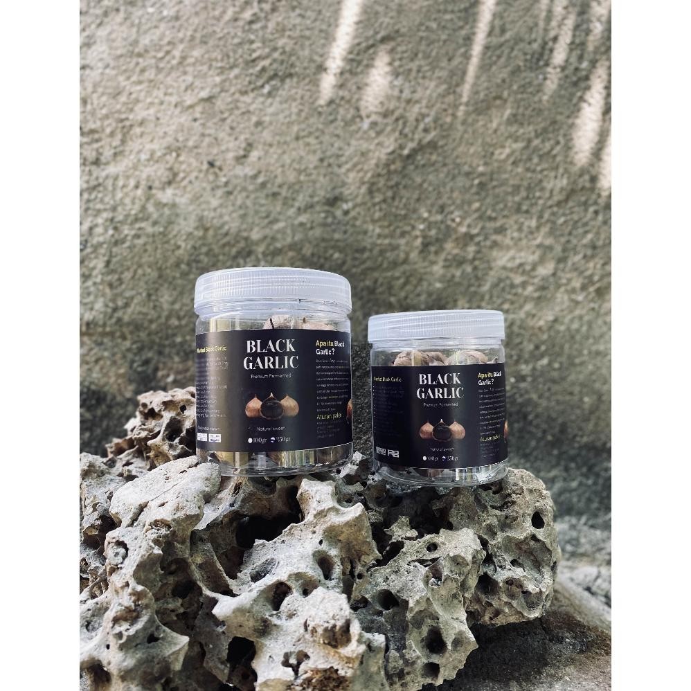 

( Paket 2 Botol ) Black Garlic / Bawang Hitam Tunggal Premium 250 gram
