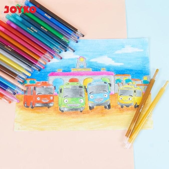 

Krayon Putar Twist Crayon Joyko TWCR cm