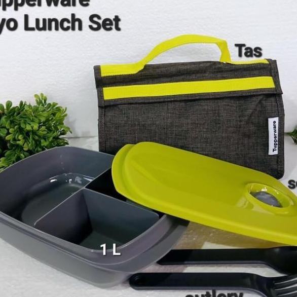 Tupperware Byo Lunch Box Set Tempat Bekal Makan