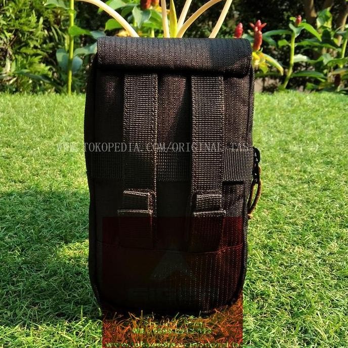 Grosir Tas Hp Pinggang Eiger 910005397 Dispatch Phonecase 1F - Black