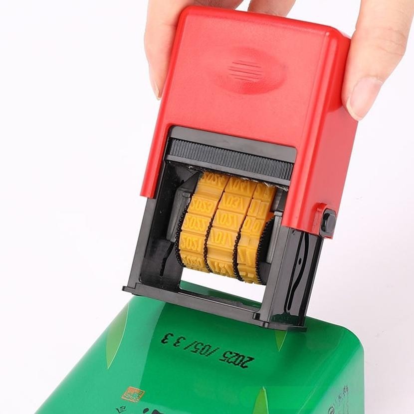 

Stempel Expired Tanggal Produksi Custom Otomatis Self Inking Untuk Produk Expired - Exp Date - Best Before Dater Date Stamp