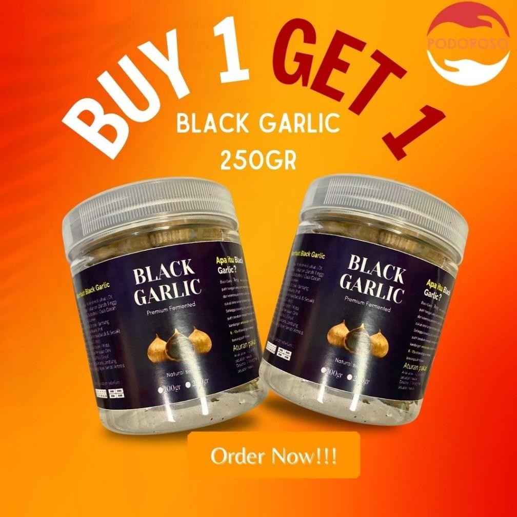 

Bawang Hitam/Black Garlic BUY 1 GET 1 Kemasan 250gr