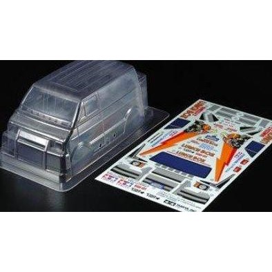 54927 Tamiya 124 Scale Rc Lunch Box Mini Clear Body Parts Set