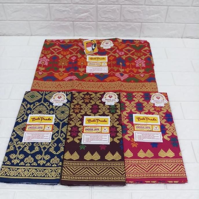 Kain Bali Kain Prada Bali Asli Kostum Bali Rok Bali Baju Adat Bali