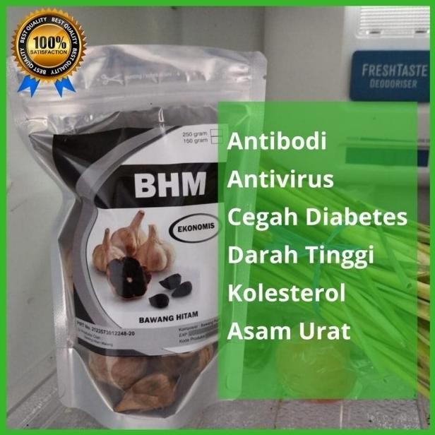 

Bawang Hitam BHM Black Garlic 150 Gram Superfood Kaya Nutrisi