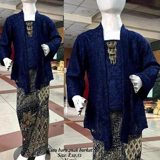 Baju Kebaya Anak Kebaya Anak Perempuan Setelan Kebaya Anak Brukat Kebaya Batik Anak Baju Adat Kebaya