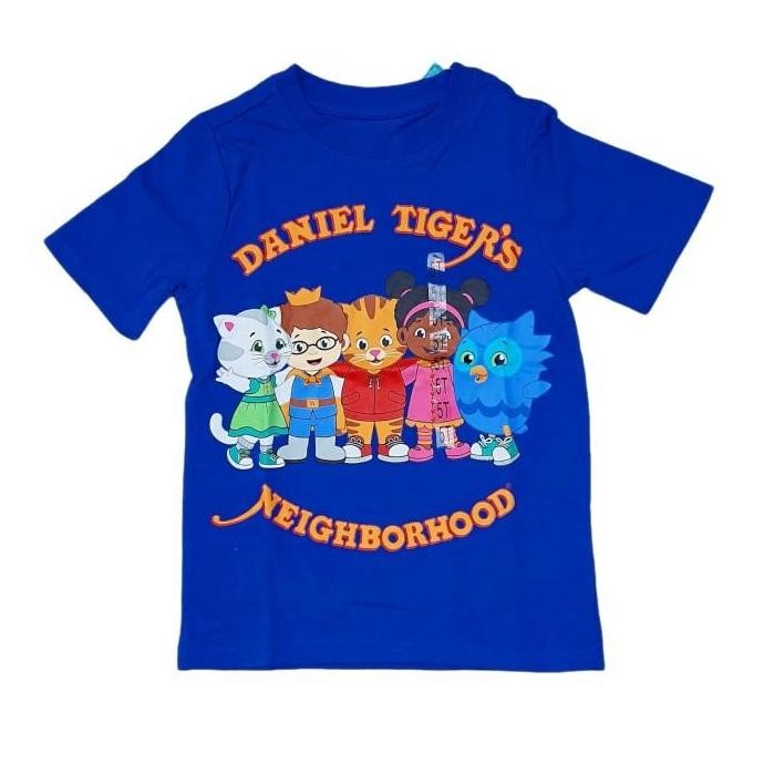 Daniel Tiger Neighborhood Character T Shirt Size 5T