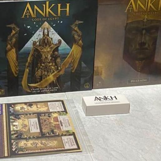 Bundle Ankh God of Egypt + Ankh Pharaoh Expansion Board Game
