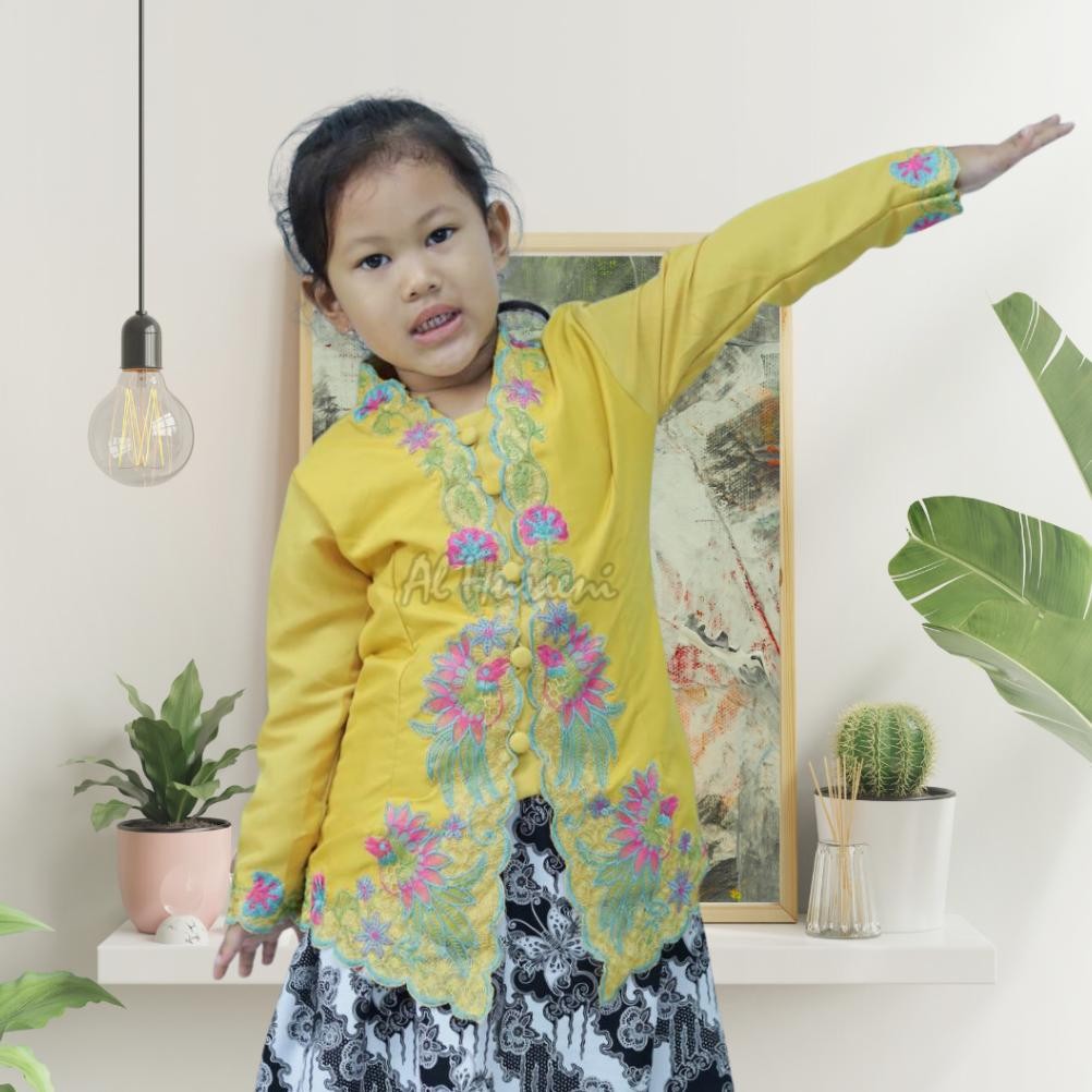 Alhusaeni - Kebaya Encim Anak Kebaya Anak TK Kebaya Anak SD Kebaya Anak Perempuan Modern AST