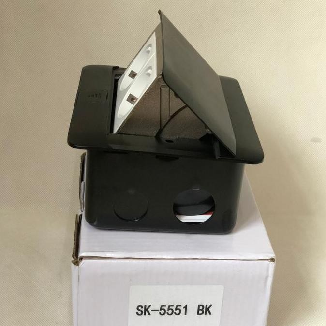 STOP KONTAK LANTAI ARDE 2 LUBANG/STOP KONTAK TANAM 4 MODULE ARDE-AUTOLUX