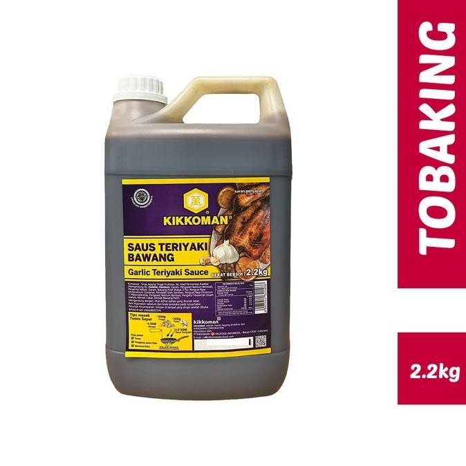 

Kikkoman Saus Garlic Teriyaki Bawang Jerigen 2.2 kg