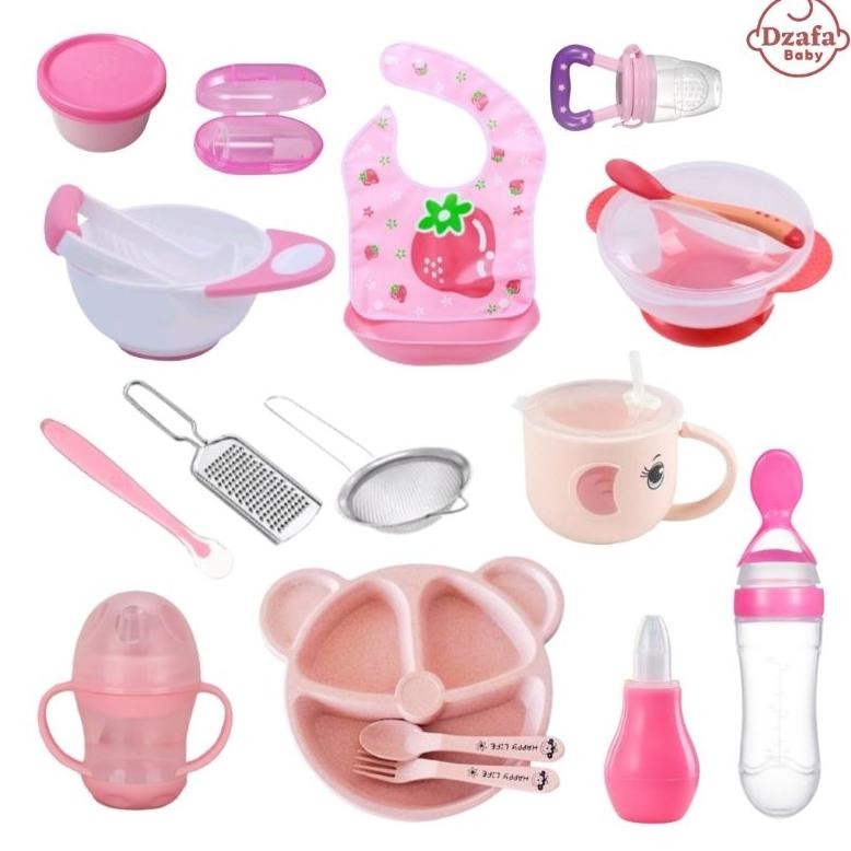 [ADBS014] Paket Alat MPASI Bayi Super Lengkap 14IN1 AST