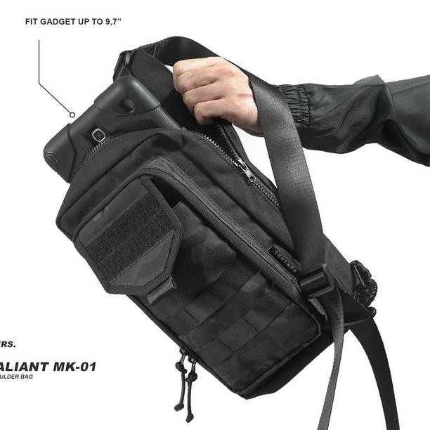 Valiant Shoulder Bag Mk L Sling Bag Waistbag Tactical Techwear Water Resist Numerus Tas Selempang Pr