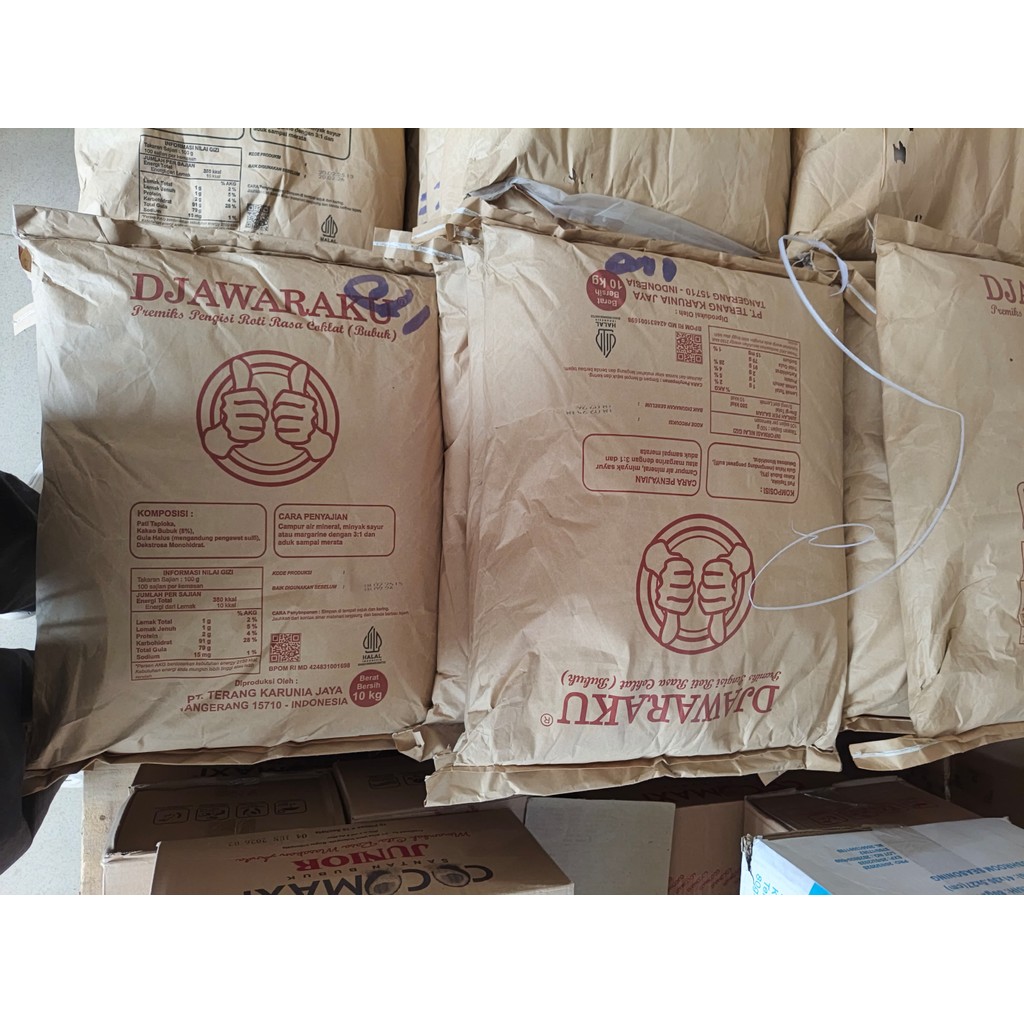 

COKLAT BUBUK DJAWARAKU 1PCS 10KG