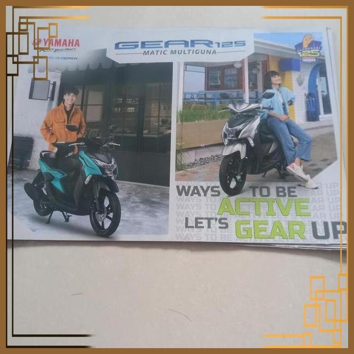 [RBM] BROSUR YAMAHA GEAR125