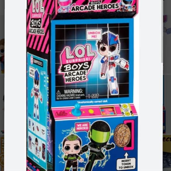 LOL Surprise Boys Arcade Heroes Action Figure Doll Original
