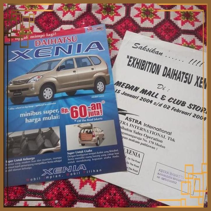 [RBM] BROSUR DAIHATSU XENIA 2 HLMN