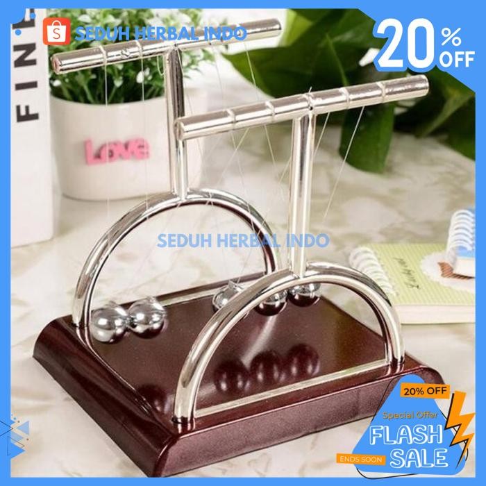 

PAJANGAN HIASAN MEJA BALANCE BALL PENDULUM NEWTON BOLA SEIMBANG MAGNET TERBAIK