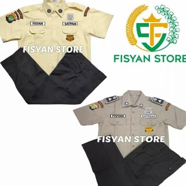 Seragam Pdh Security Seragam Pdh Satpam Coklat